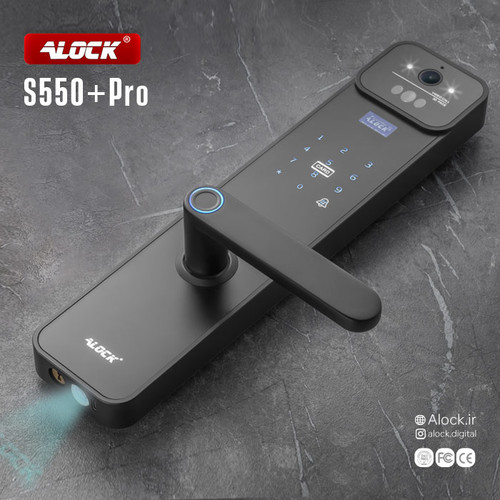 قفل اثرانگشتی هوشمندتشخیص چهره مدل S550+ Pro