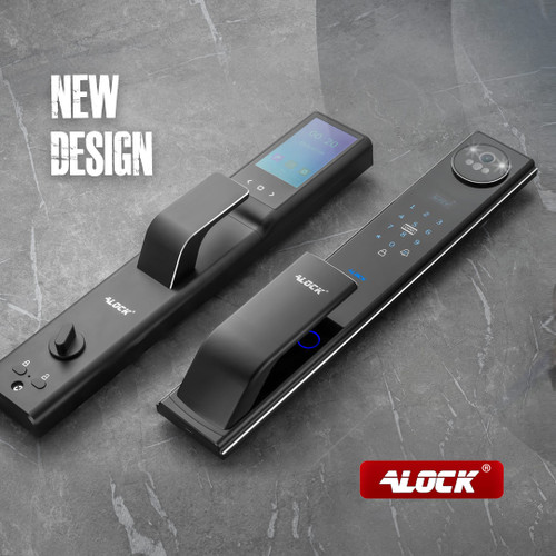 قفل اثر انگشتی دیجیتال و دستگیره تشخیص چهره ALOCK مدل Scout series (P1+)